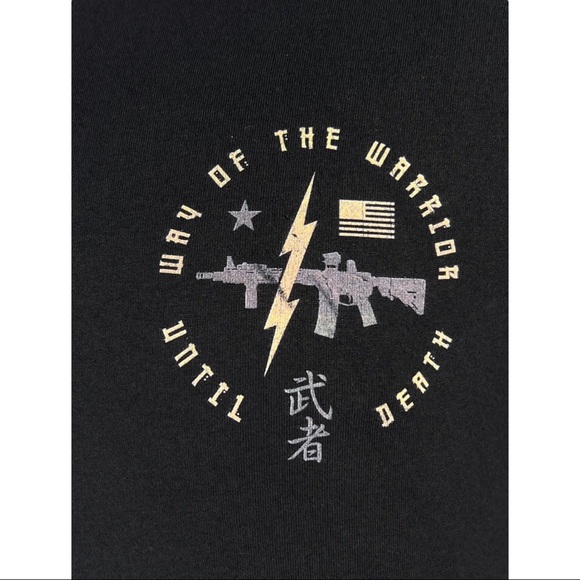 Howitzer Style Men's T-Shirt Way Of The Warrior Military Grunt MFG - Picture 5 of 11